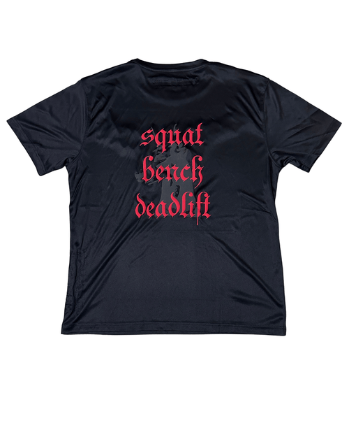 BLACK TEE PREFORMACE WEAR