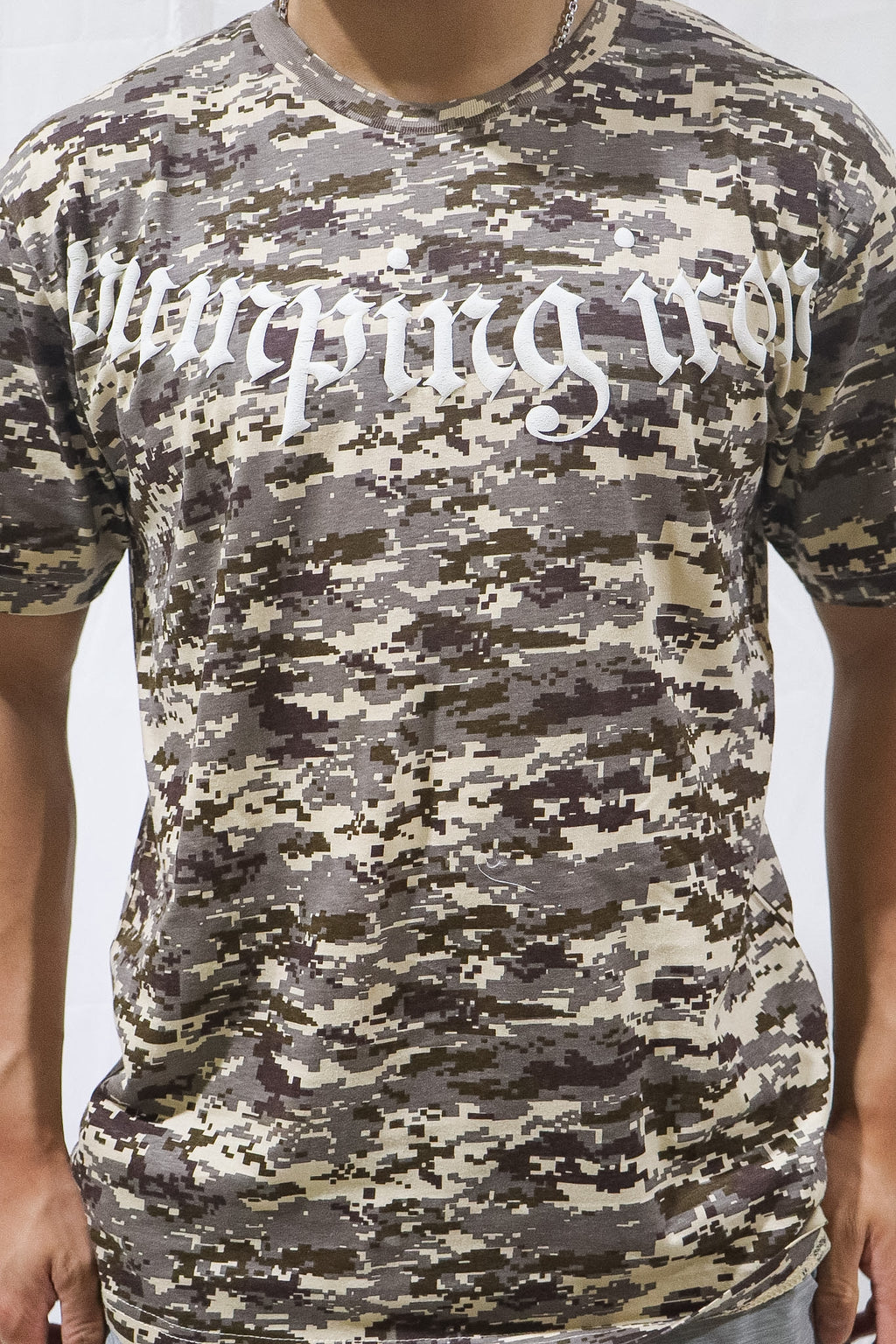 Camo Cotton T-shirt